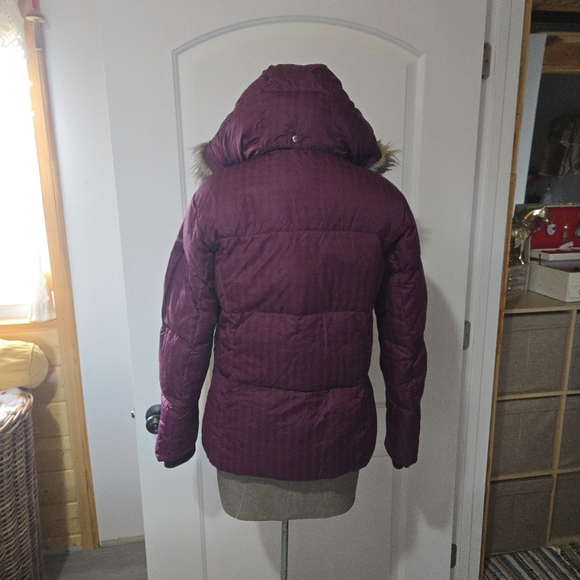 Columbia Plum Purple Puffer Hooded Coat, Size S - Picture 11 of 16